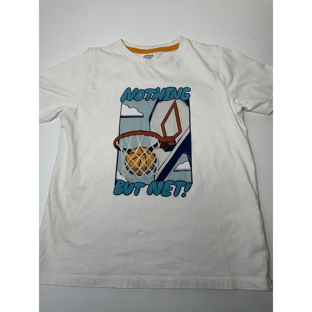Tucker + Tate Nothing But Net Basketball Boys T Shirt Size 7